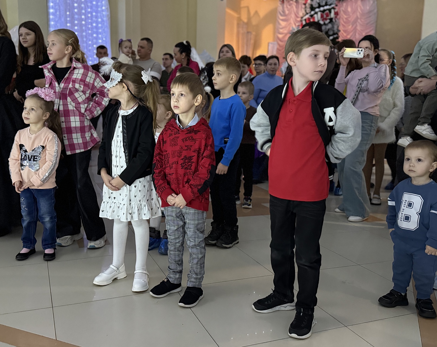 Новогодний спектакль для детей сотрудников ООО «Полесье»