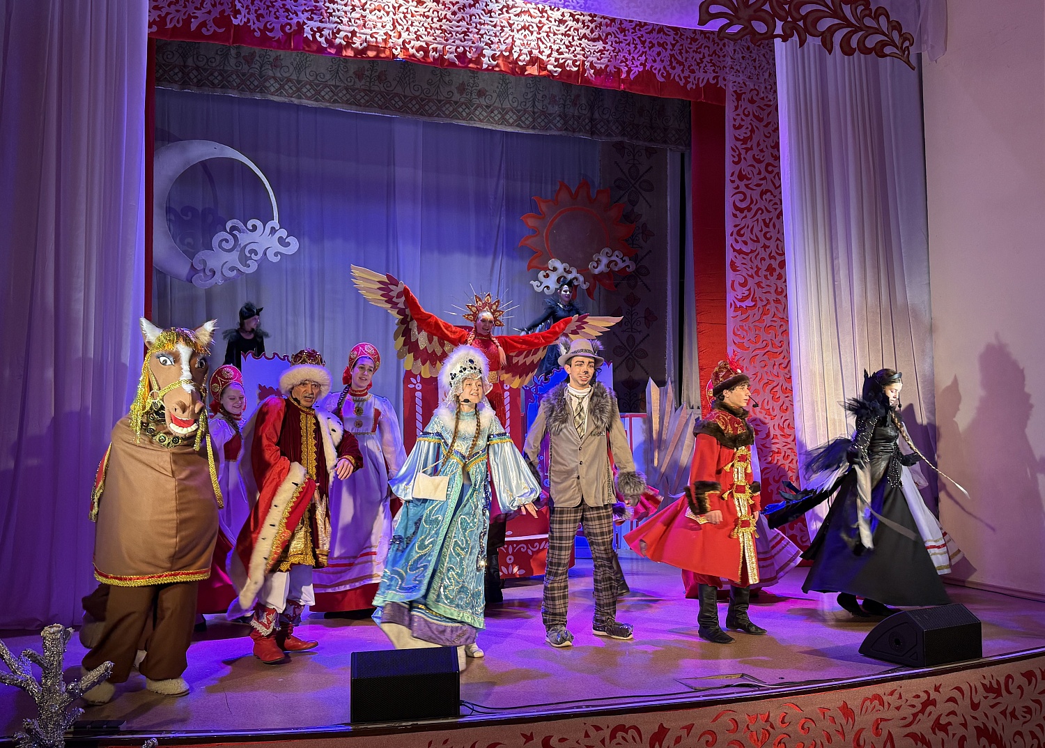 Новогодний спектакль для детей сотрудников ООО «Полесье»