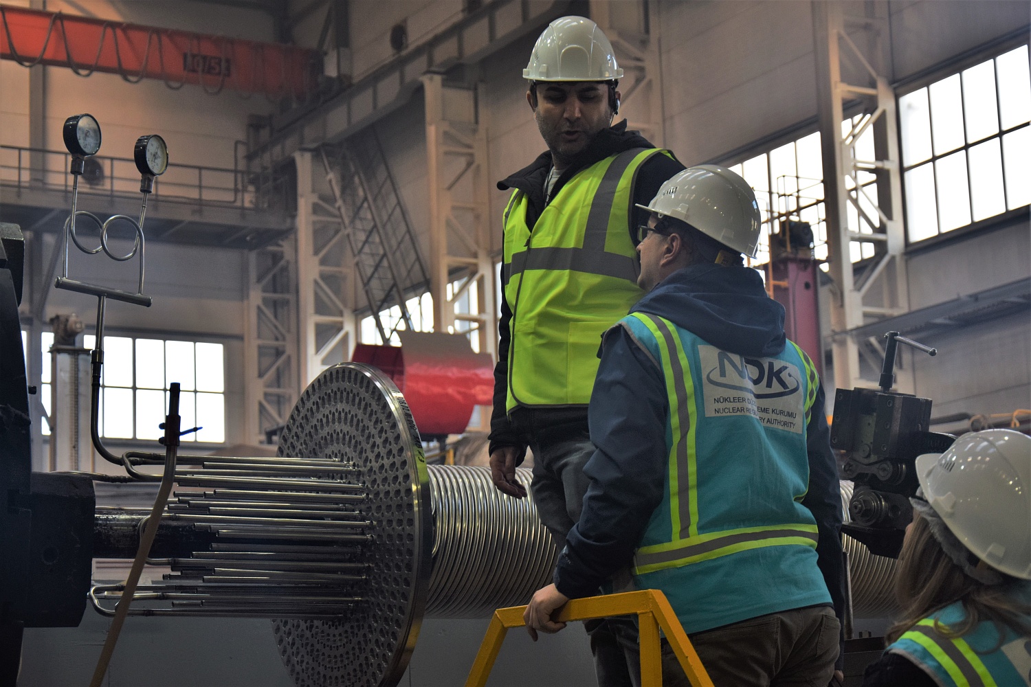 Визит агенства по ядерному регулированию на ООО "Полесье" 