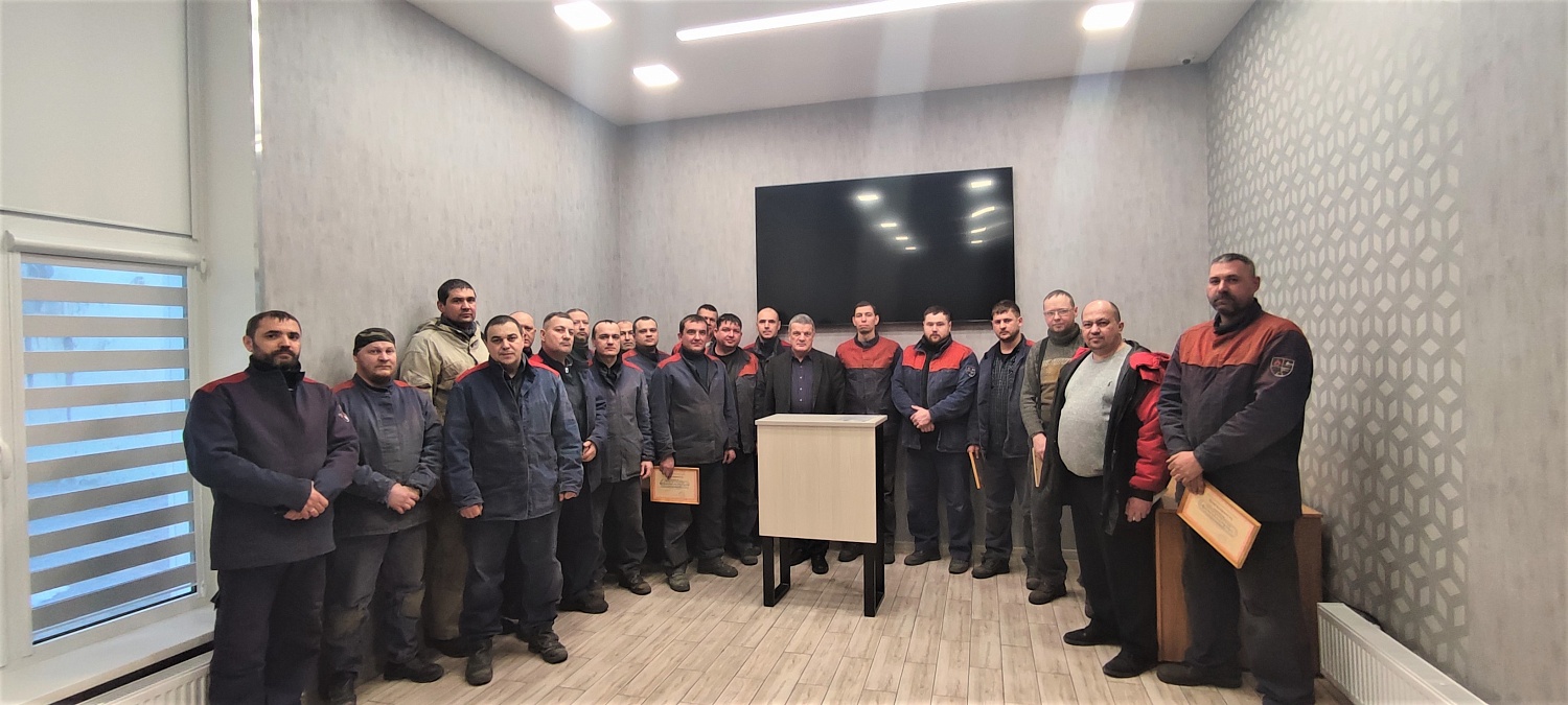 Награждение сварщиков ООО «Полесье» 