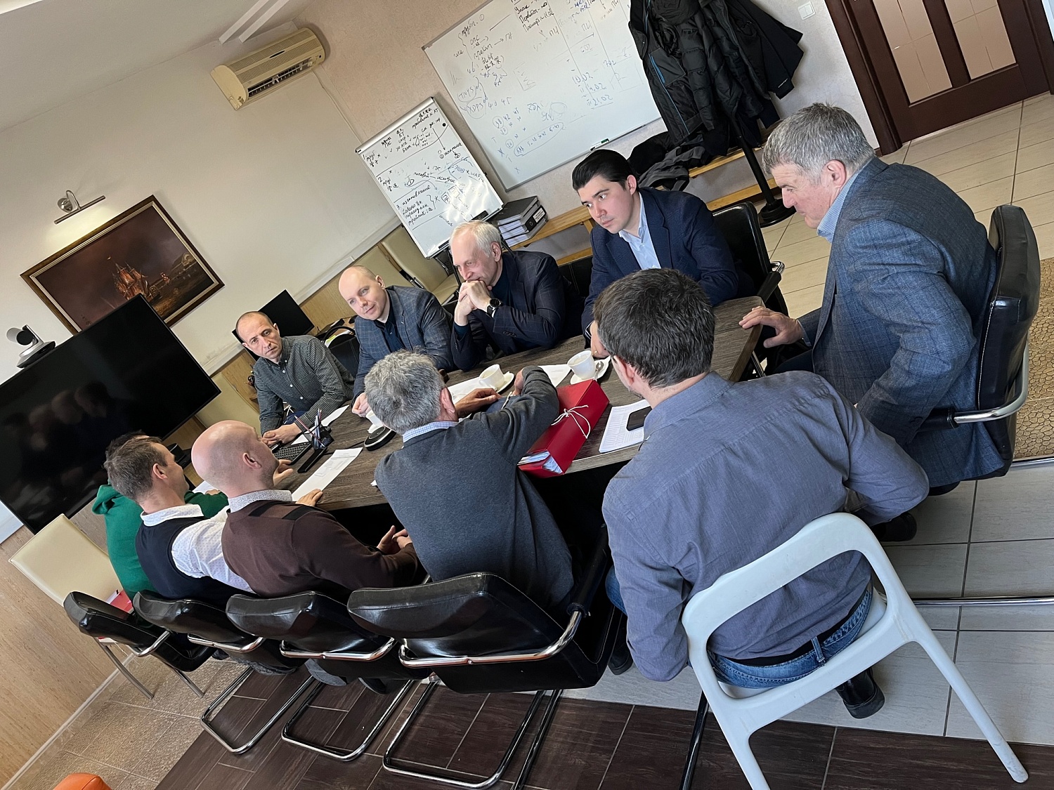 Визит представителей ОАО «ОКБМ Африкантов»