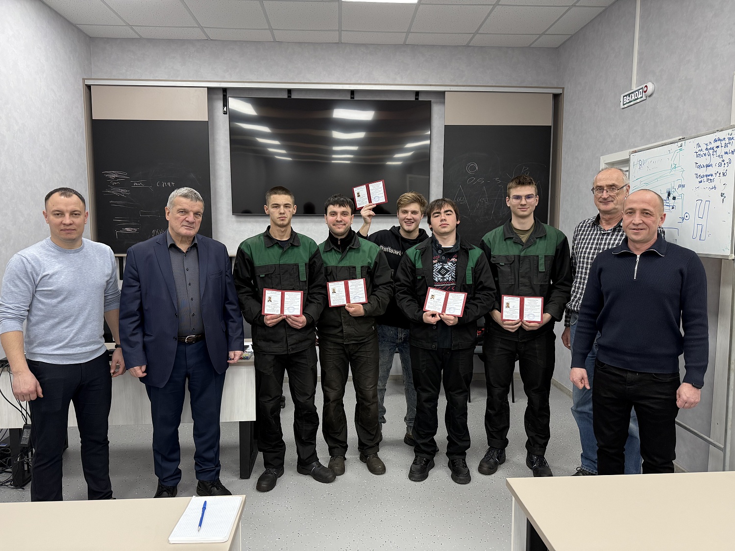 Первый выпуск учебного центра: новые специалисты для ООО «Полесье»