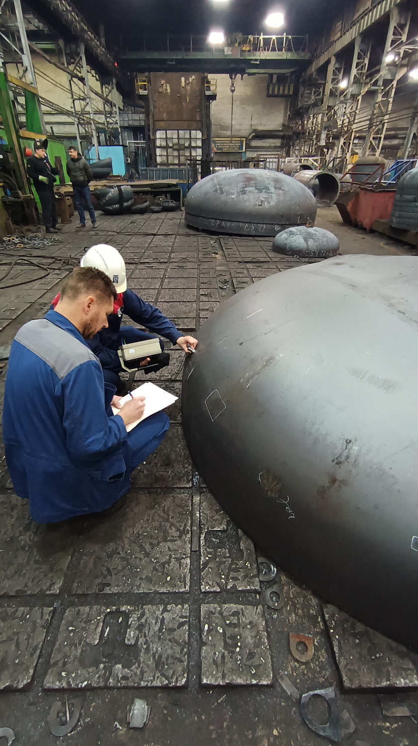 Приемочная инспекция на территории АО «Пензенский кузнечно-прессовый завод»