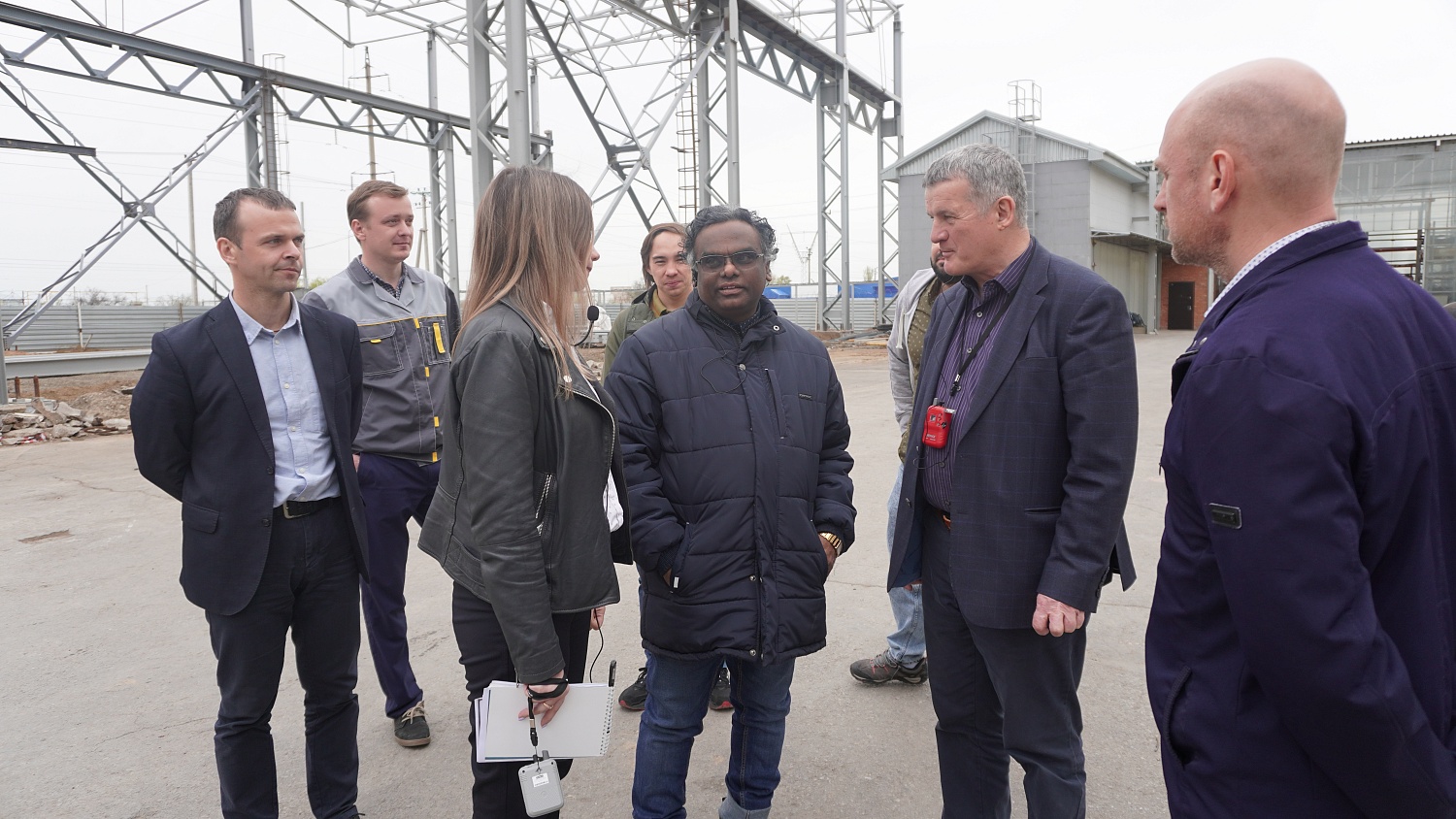 Визит представителя Индийской корпорации по атомной энергии